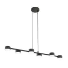 Emibig Pendant Megara Steel Black | Suitable for 6x GX53 - Max 12W