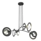 Emibig Pendant Euforia Steel Black | Suitable for 4x E27 - Max 15W