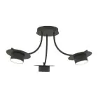 Emibig Ceiling Light Enso Steel Black | Suitable for 3x GX53 - Max 12W