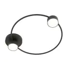 Emibig Ceiling Light Lucio Steel Black | Suitable for 2x GX53 - Max 12W