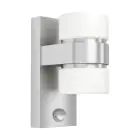 Eglo Wall Light Atollari Aluminium Stainless Steel 4W 360lm - 830 Warm White | IP44