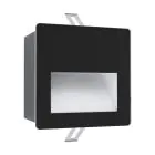 Eglo Wall Light Aracena Aluminium Black 3W 500lm - 840 Cool White
