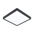 Eglo Ceiling Light Argolis 2 Steel Black 20W 2400lm - 830 Warm White | IP44
