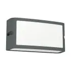 Eglo Wall Light Camarda Aluminium Anthracite 10W 1200lm - 840 Cool White | IP54