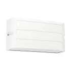 Eglo Wall Light Camarda Aluminium White | IP54 - Suitable for 1x E27