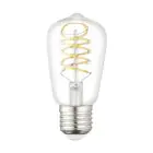 Eglo LED E27 Edison Clear Filament 7.3W 806lm - 827 Extra Warm White | Replaces 60W
