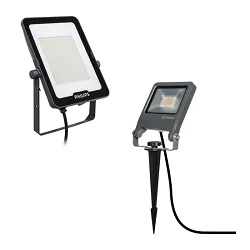 Fa&ccedil;ade lighting floor and wall mounting